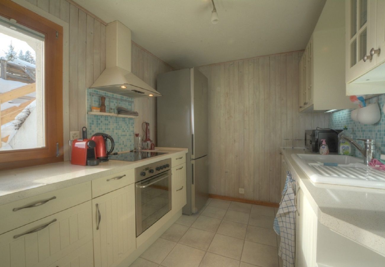 Ferienwohnung in Anzère - La Godille rez