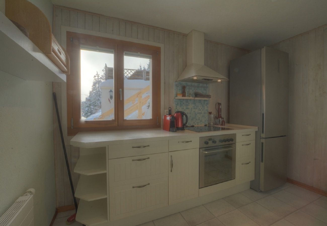 Ferienwohnung in Anzère - La Godille rez