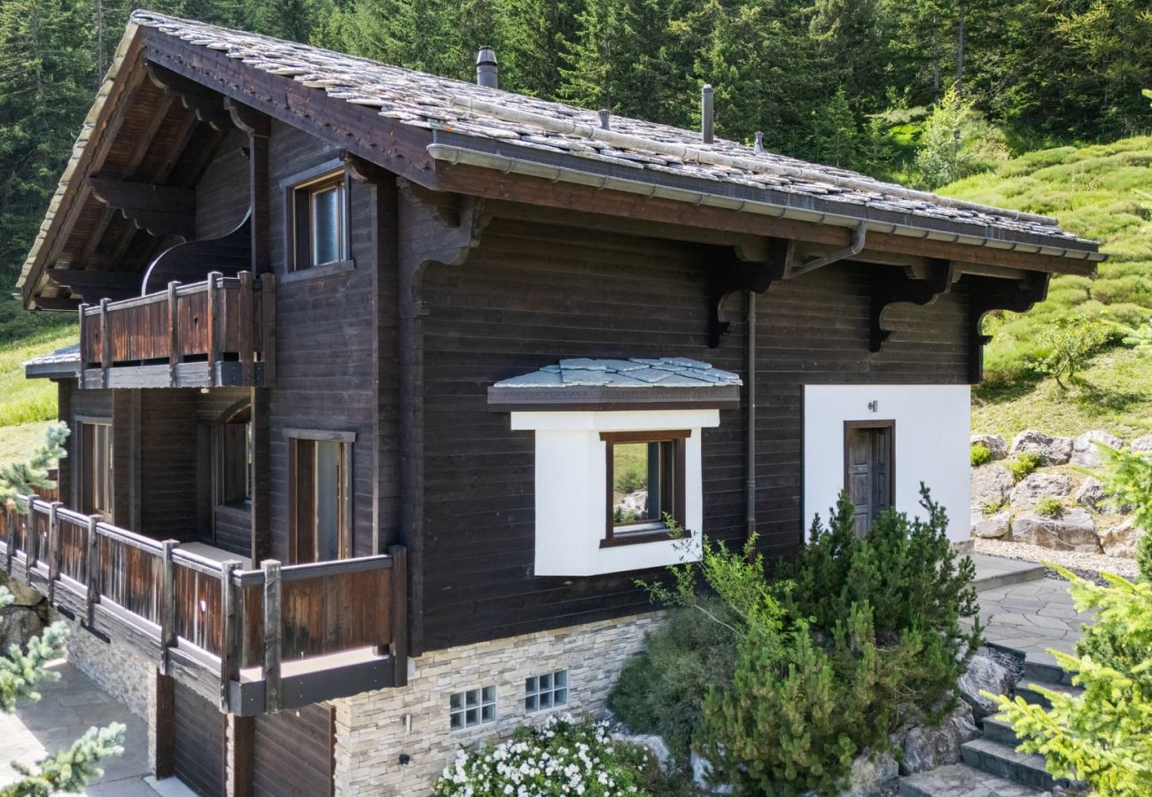 Chalet à Anzère - Noir