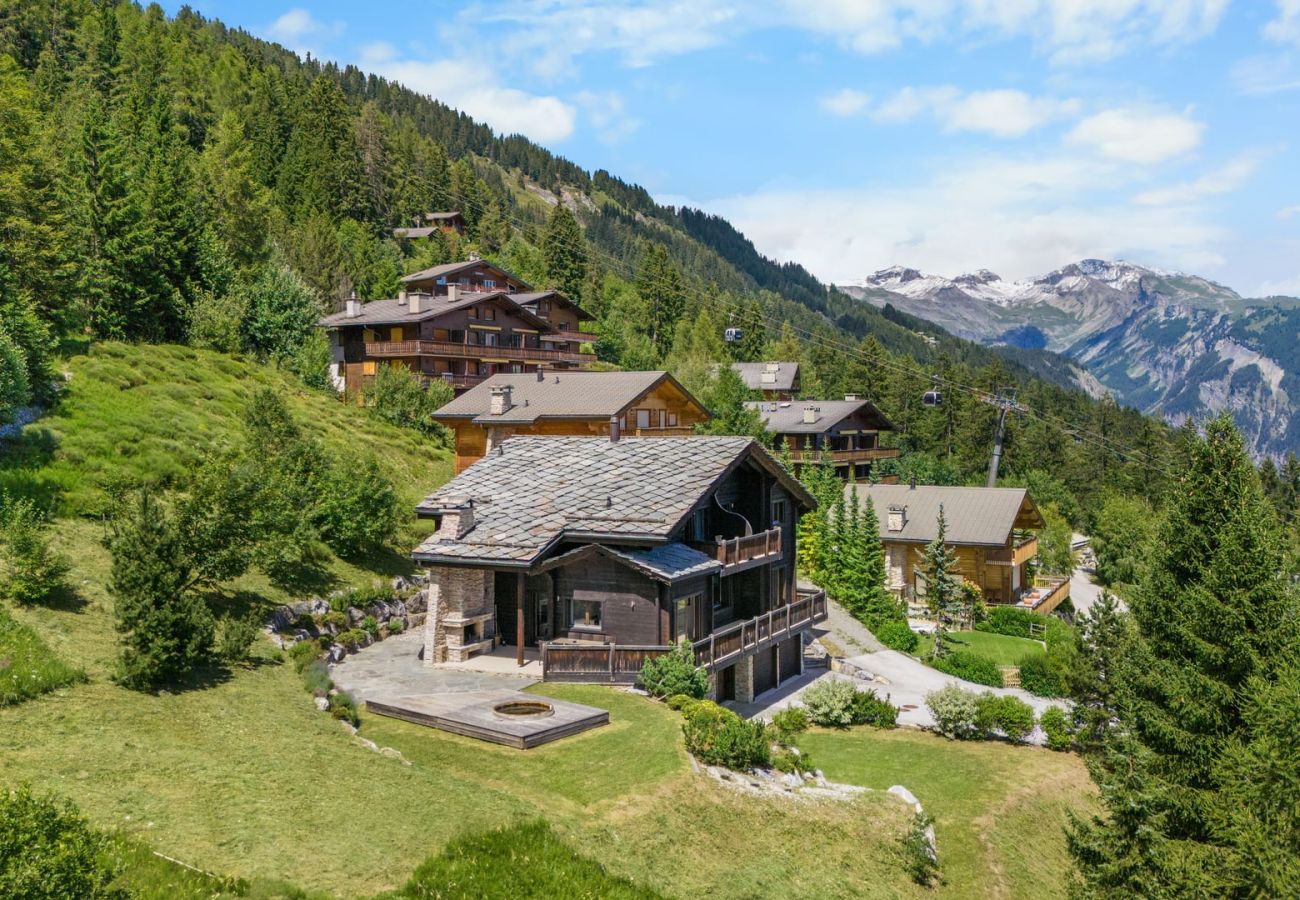 Chalet à Anzère - Noir